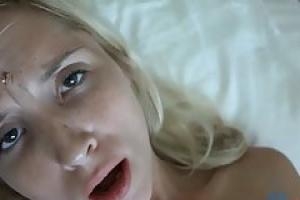 Shy blonde with small tits and perky nipples  Piper Perri got fucked the way she wanted it